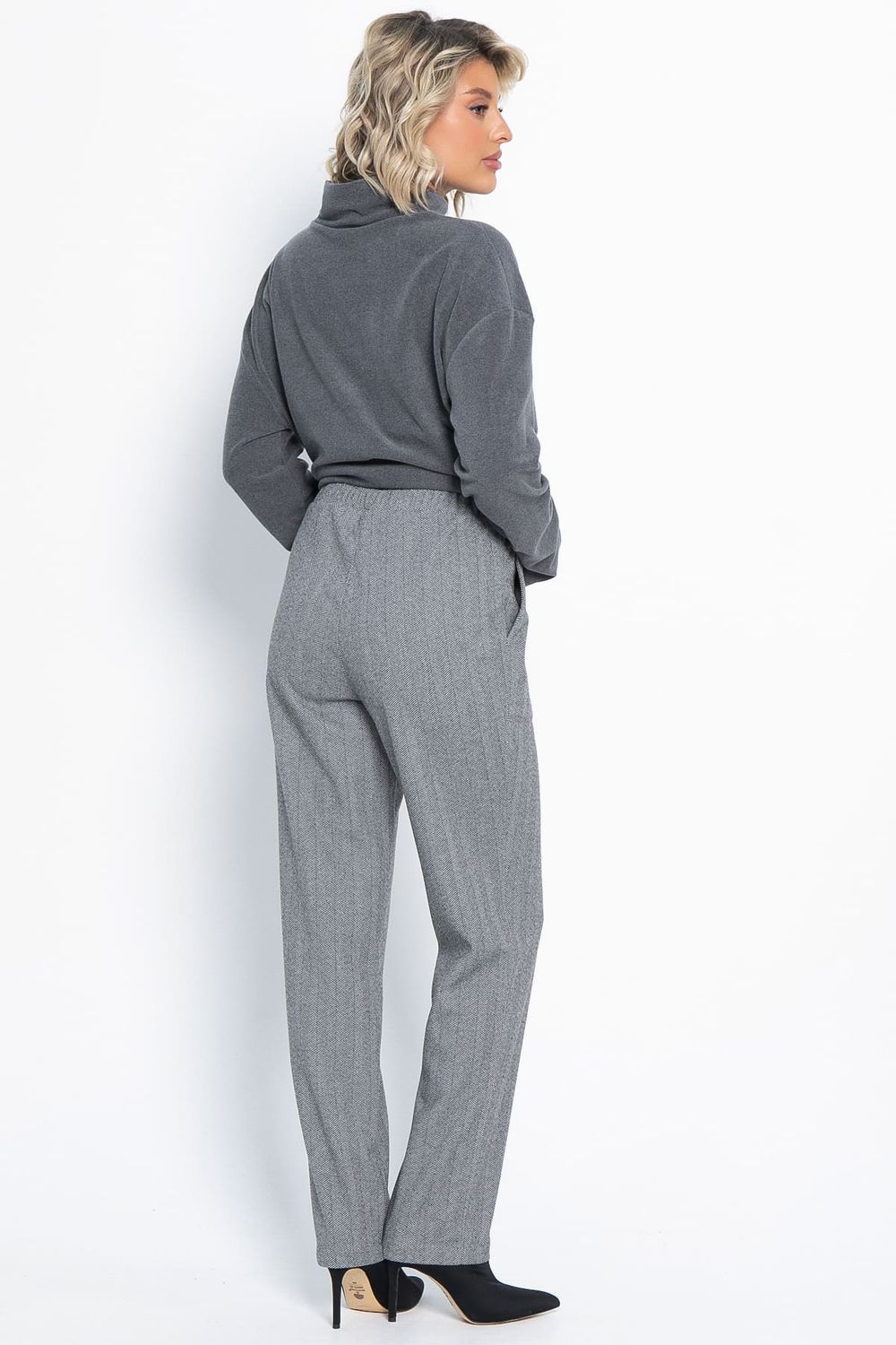 Брюки зауженные Диксон (серые) Б15009-8М LT Collection