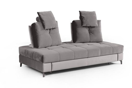 Reef диван-кровать велюр серый