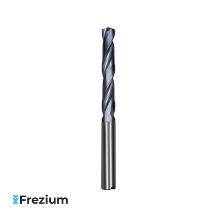 Сверло твердосплавное по металлу с внутренним подводом под СОЖ "Iscar" (7.8x8x43x91; SCD 078-043-080 ACG5 IC908)