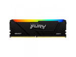 Оперативная память Kingston Fury Beast Black RGB KF432C16BB12A/16WP, DDR4 1х 16ГБ 3200 МГц, DIMM, RTL