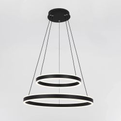 Citilux Дуэт CL719641 LED Люстра подвесная с пультом Чёрная