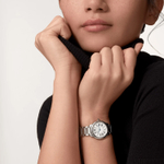 CARTIER RONDE DE Quartz Movement 30m Water Resistance Women"s Watch Watch 29mm Silver Dial Stainless Steel Case
