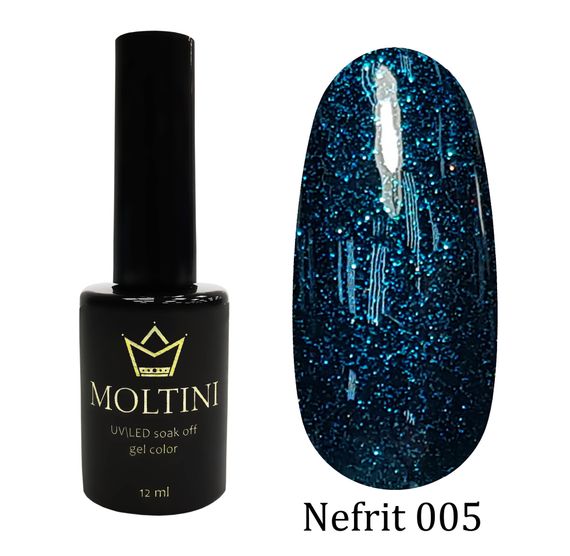 Гель-лак Moltini Nefrit 005, 12 ml