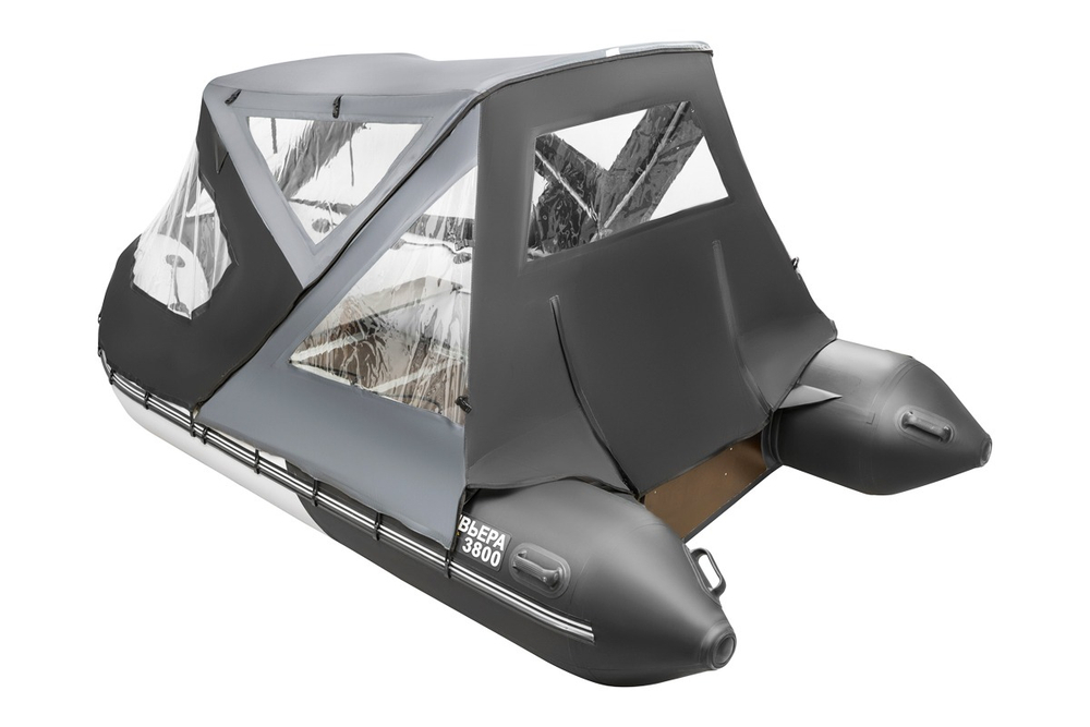 Тент трансфомер Ривьера 3800 СК (графит/черный)