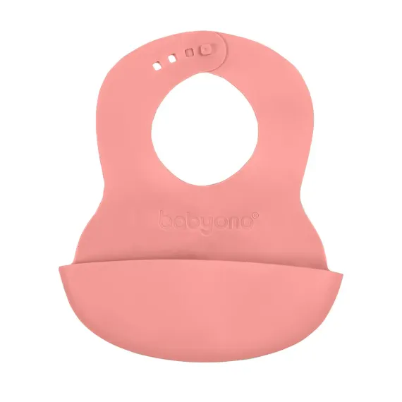 Нагрудник Babyono силикон 1 шт.