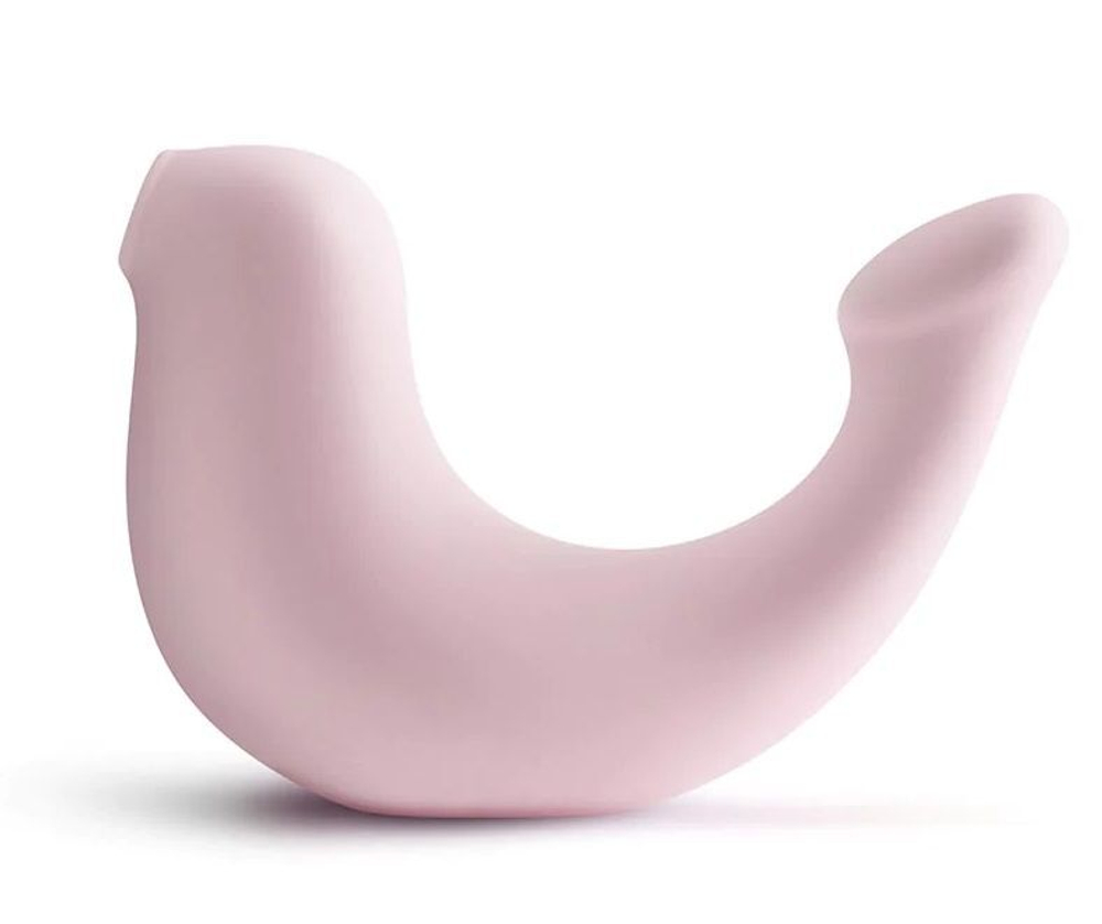 Розовый вибростимулятор G-spa для G-точки и клитора (Цвет: розовый)