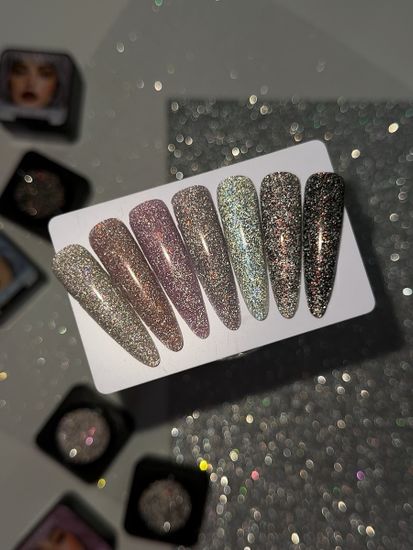 Гель для наращивания ENIGMANIC LUREX GEL 07 15g.