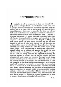 The Elder or Poetic Edda commonly known as Saemund's Edda. Part 1. The Mythological Poems | Oliver Bray