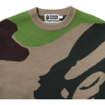 A Bathing Ape Bathing Ape Fw25 Sweater зеленый