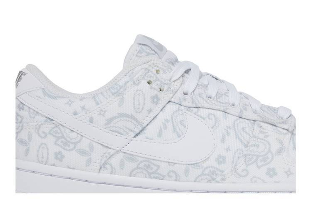 Кроссовки Nike Dunk Low Ess "White Paisley" (Женская размерная сетка)