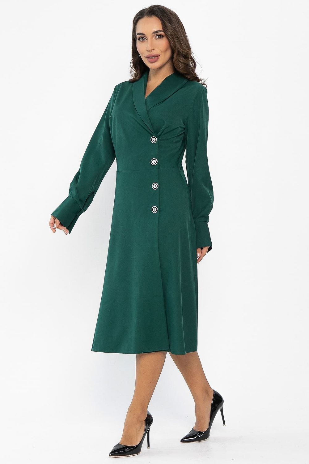 Платье Соломия (зеленое) П14215-5М LT Collection