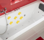 Мини-коврики для ванны "Рыбка", 6 шт 557222