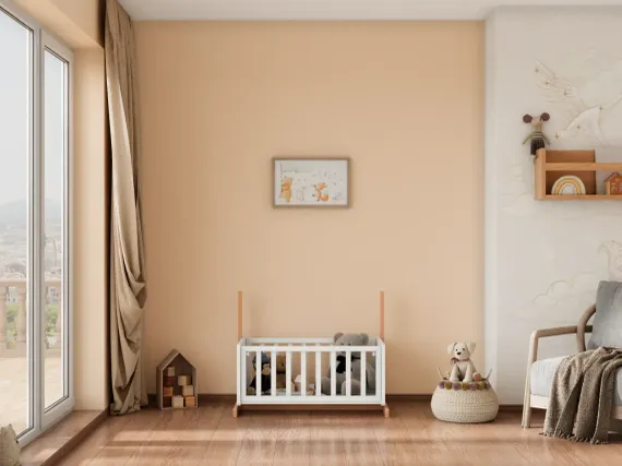 Детская кроватка трансформер Incanto Little Moon Белый/бук