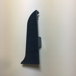 Заглушка правая к плинтусу "LIDER-62" 286 Синий