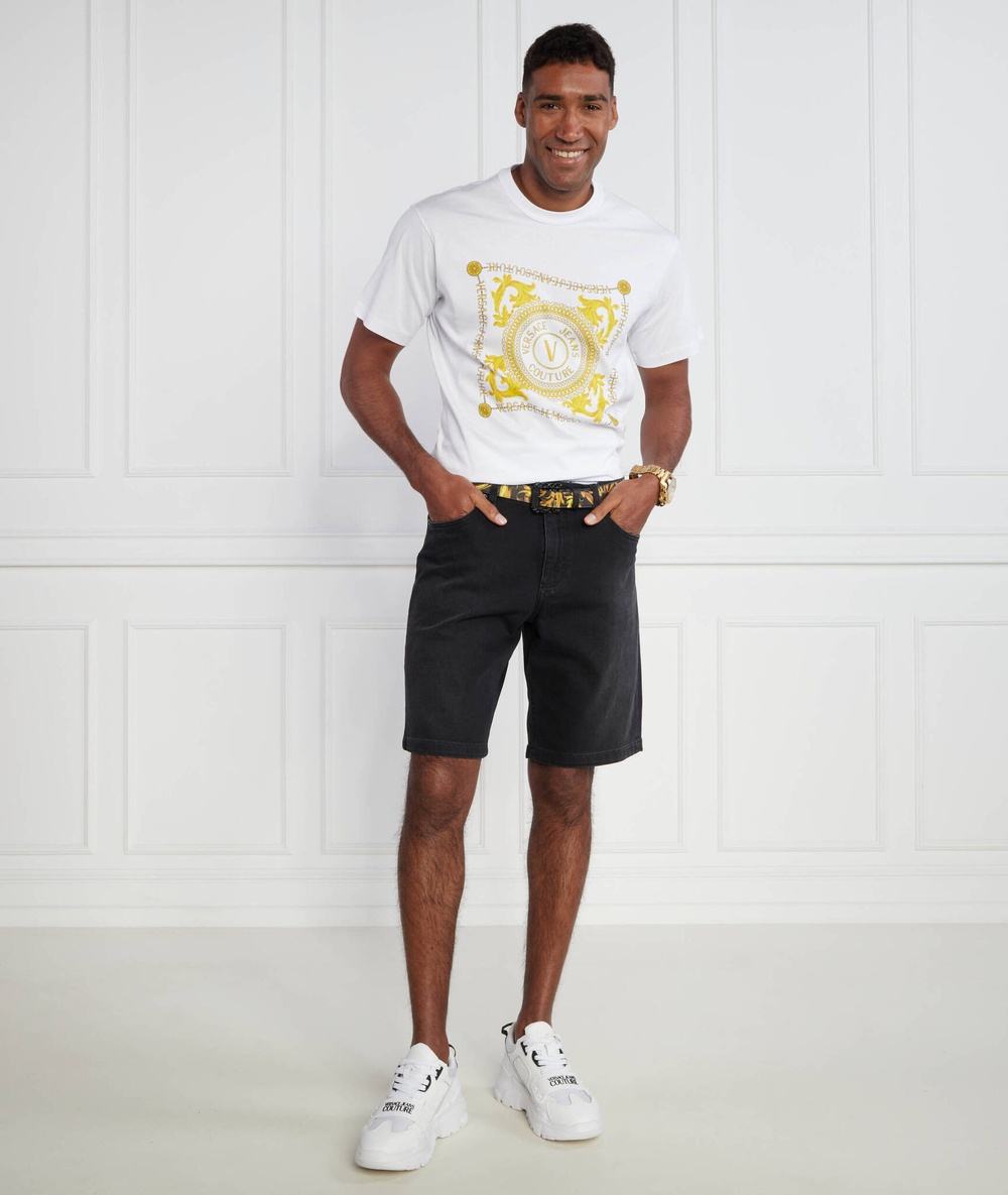 Футболка Versace Jeans Couture - белый(75GAHF07CJ00F)