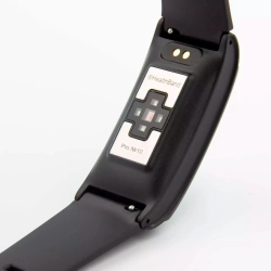 Health Band Pro №10 браслет здоровья с режимом Холтера, чёрный