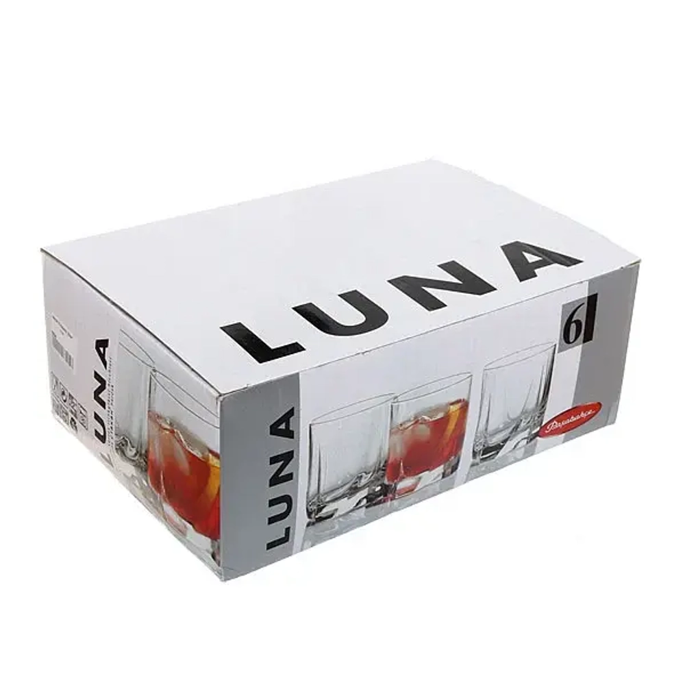 Набор стаканов 6шт 240мл «Луна» 42338B