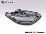 Лодка надувная моторная solar-380 caravan к