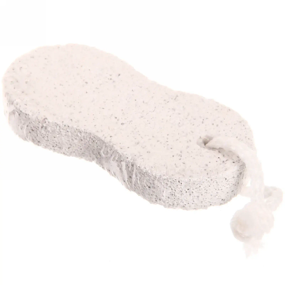 Пемза для ног «Pedicure», петля, цвет белый, 9,3*4,3см✦