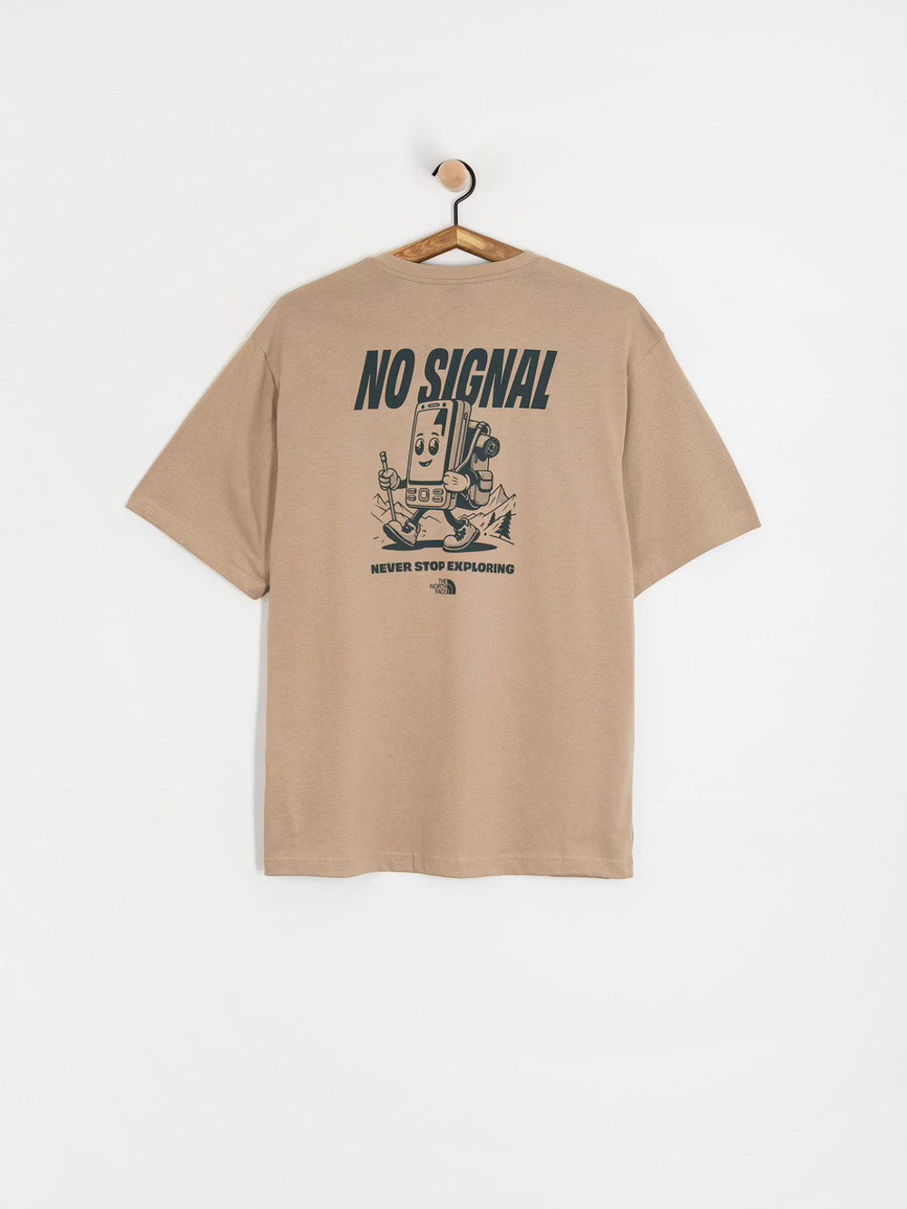 Футболка The North Face No Signal Relaxed бежевая