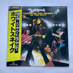 Винтажная виниловая пластинка LP Whitesnake Live In The Heart Of The City (Япония 1980) (Оби)