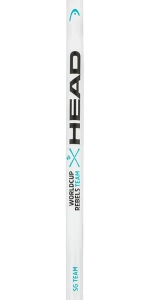 HEAD 381065 World Cup SG JR палки горнолыжные юниорские 16 mm/Bent white/black/speed blue