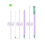 Ручка гелевая стираемая Berlingo Haze+2 сменных стержня, синяя, 0,5мм, фиолетовый корпус