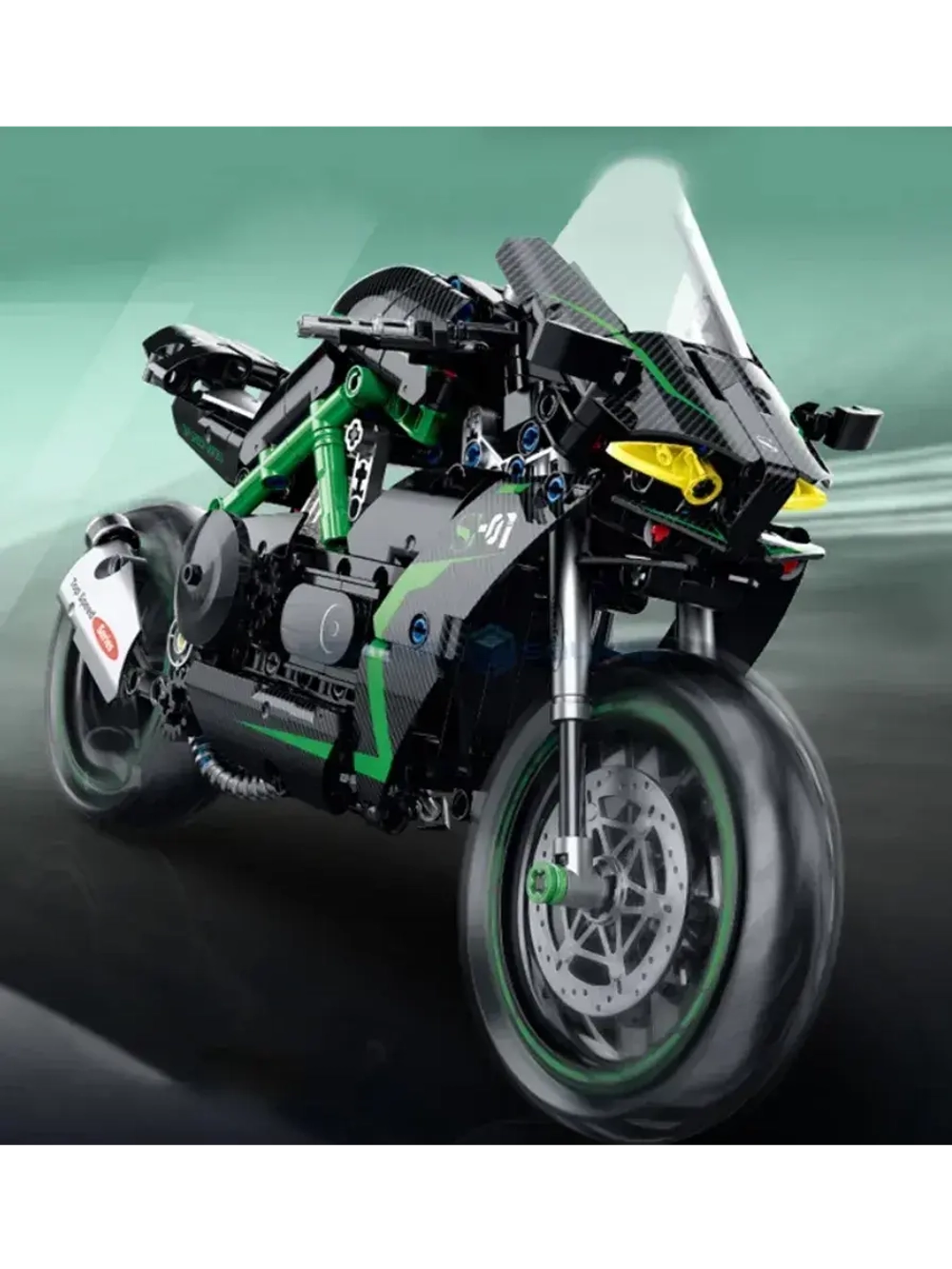 Конструктор спортивный мотоцикл Kawasaki H2R 511 деталей