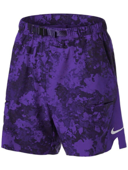 Мужские шорты теннисные Nike Court Flex Slam Short Melbourne - court purple/court purple/black/white