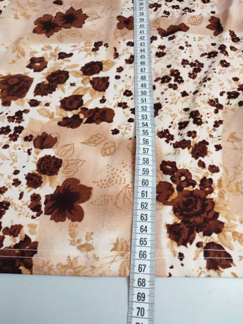 Кофта с цветочным принтом 50 размер