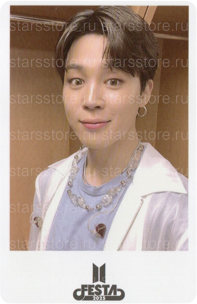 Полароид Jimin BTS - FESTA 2025 (weverse shop)