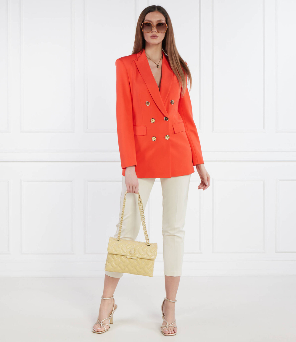 Кожаная сумка через плечо KENSINGTON Kurt Geiger - кремовый(9986942109)