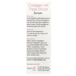 Hyalogic, сыворотка тройного действия с коллагеном и гиалуроновой кислотой, с Syn-Coll и коллагеном, без отдушек, 13,5 мл (0,47 жидк. унции)