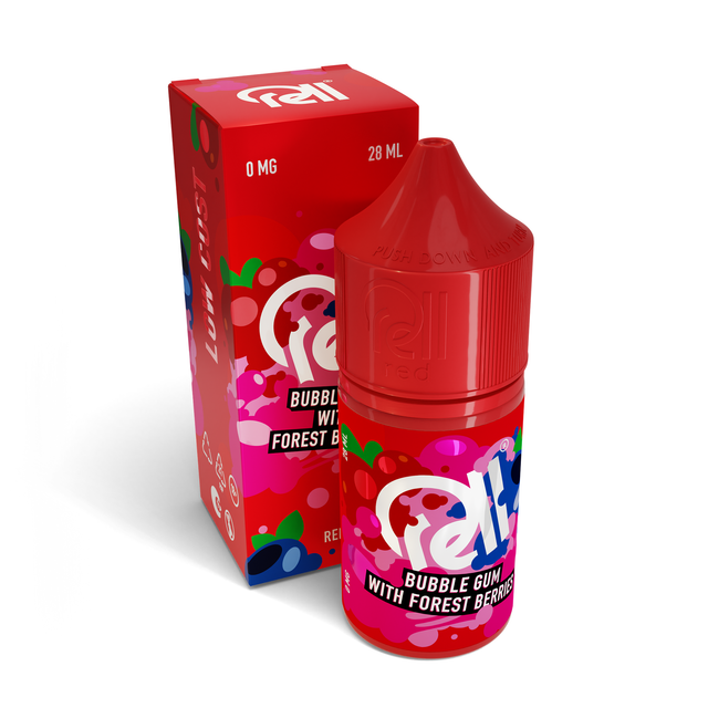 Rell Red 28 мл - Bubble Gum With Forest Berries (0 мг)