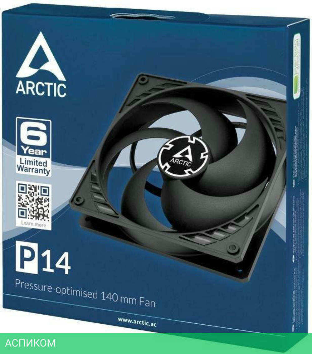 Вентилятор для корпуса Arctic P14 PWM (ACFAN00123A)