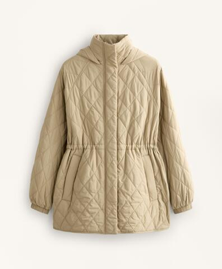 Oysho Куртка с наполнителем FELLEX® с AEROGEL, бежево-зеленый