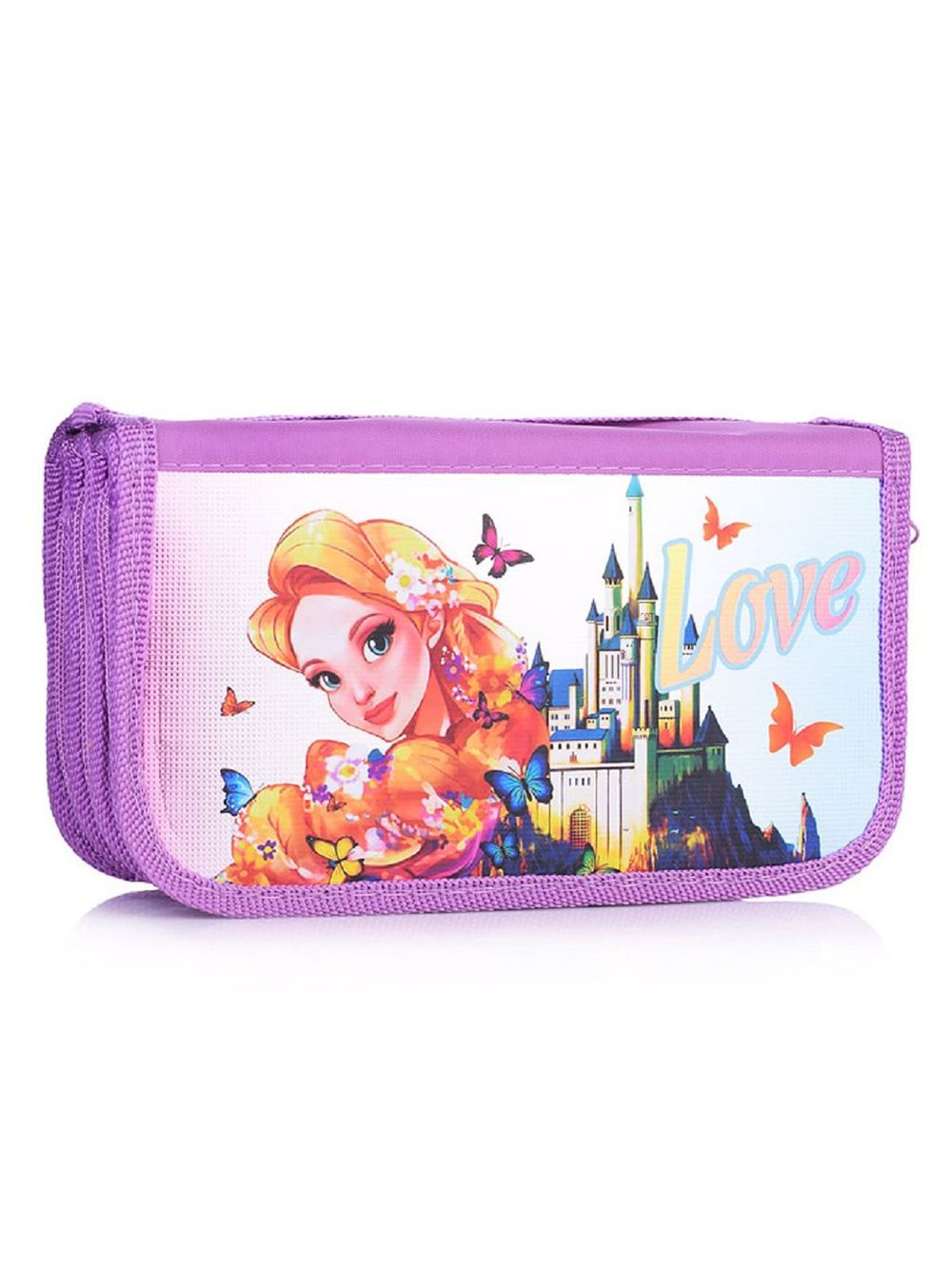 Пенал 3-секц. печать на фольге (Принцесса в долине) (ПО-611)