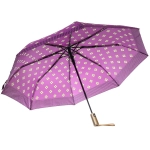 Зонт женский полуавтомат «Канада», микс 6 цветов, 8 спиц, d-100см, длина в слож. виде 30см