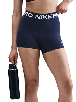 Женские теннисные шорты Nike Pro 365 3in - midnight navy/white