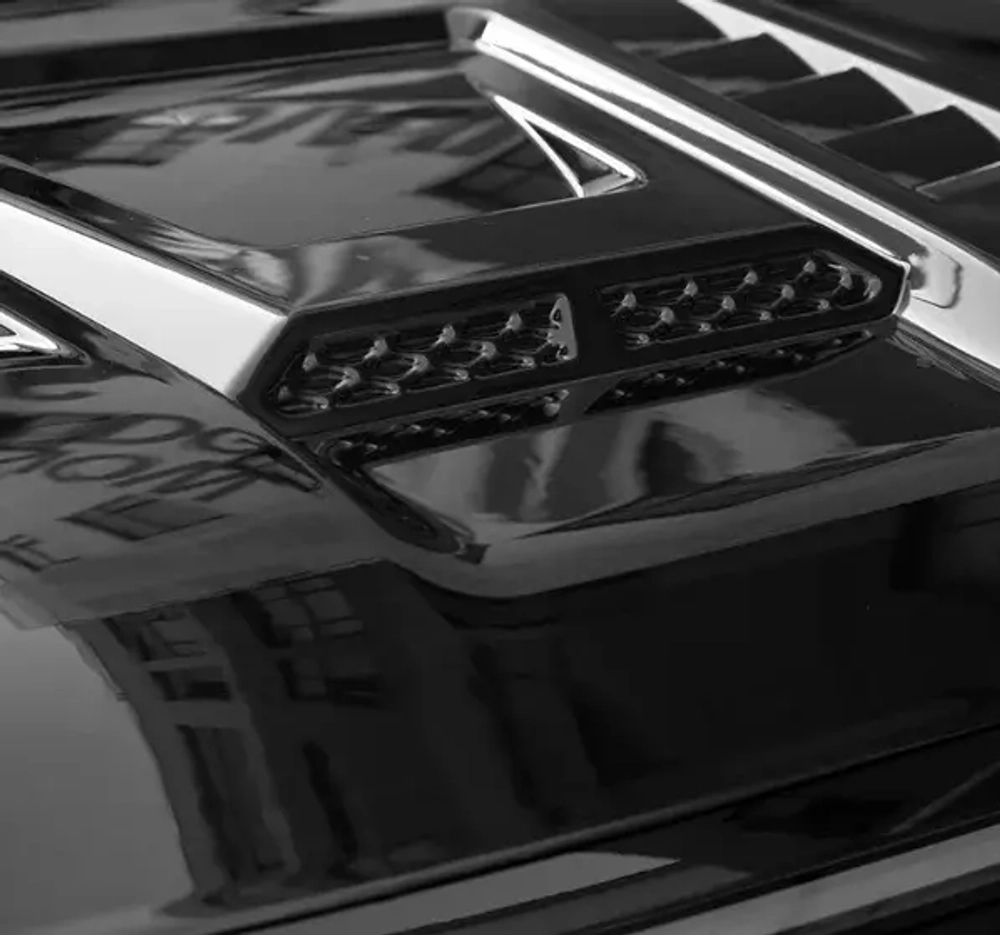 Накладка на капот для BYD Leopard 8 2024+ Fang Cheng Bao Bao 8 Лепоард 8 Капот