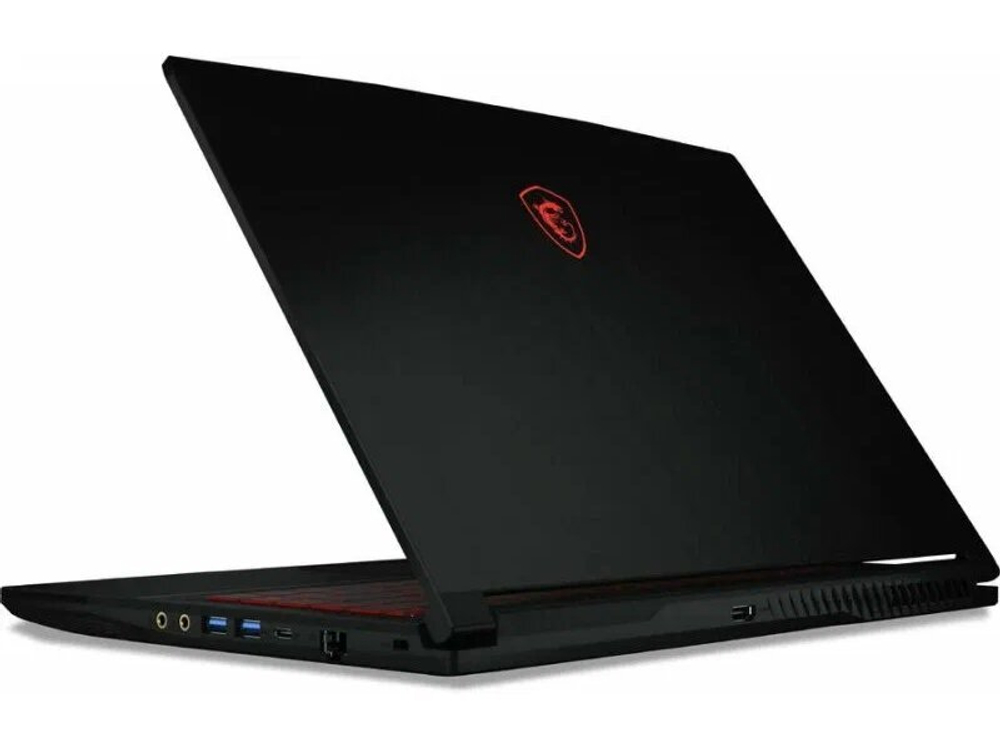 Ноутбук 15,6" MSI GF63 Thin 12UC-1094XRU Core i5 12450H/8Gb/512Gb SSD/NV RTX3050 4Gb/15.6" FullHD/DOS Черный (9S7-16R821-1094)