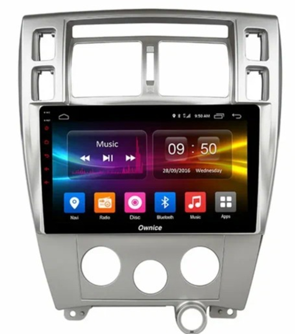 Магнитола для Hyundai Tucson 2004-2009 - Carmedia OL-1725-2 IPS, Android 10, 8 ядер (TS18), 4G SIM-слот