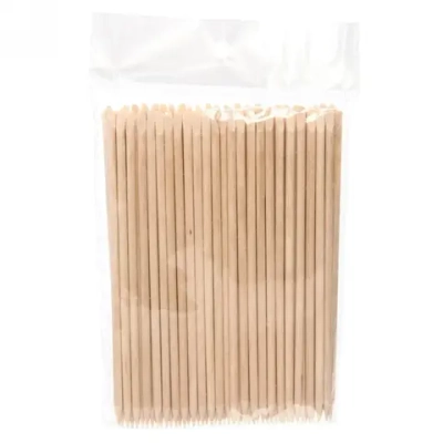 Палочки апельсиновые для маникюра в наборе 100шт «Классика» в пакете, 14см