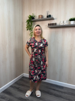 Халат женский "090 К.П" молния (Галатея)