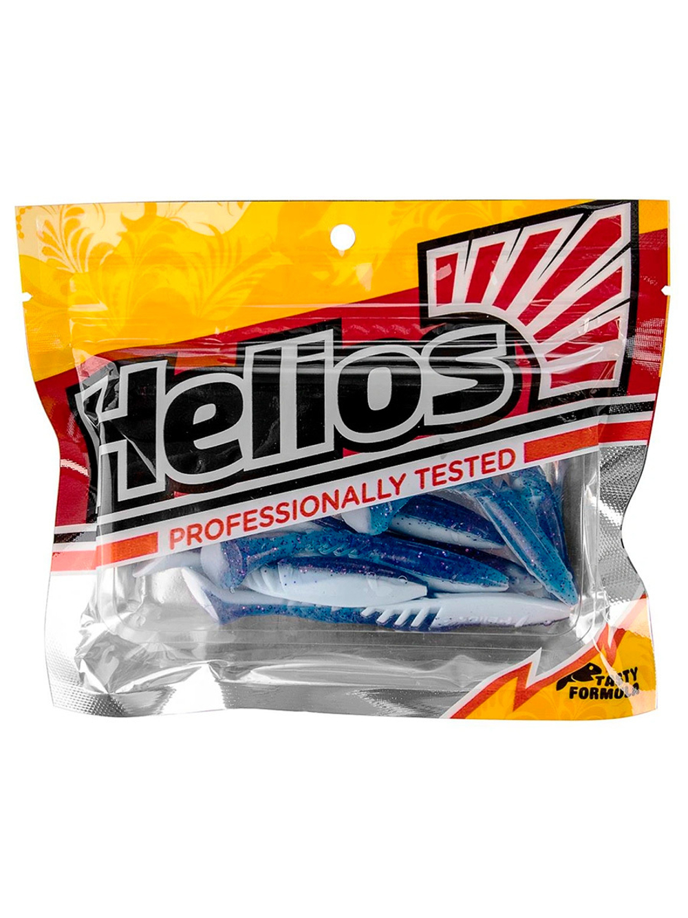 Виброхвост Helios Slash 2,64"/6,7 см Fio 10шт. (HS-19-012)