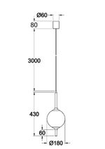Подвесной светильник Maytoni Z020PL-L6BS3K