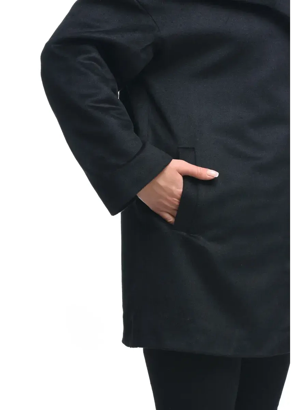 Пальто шерстяное