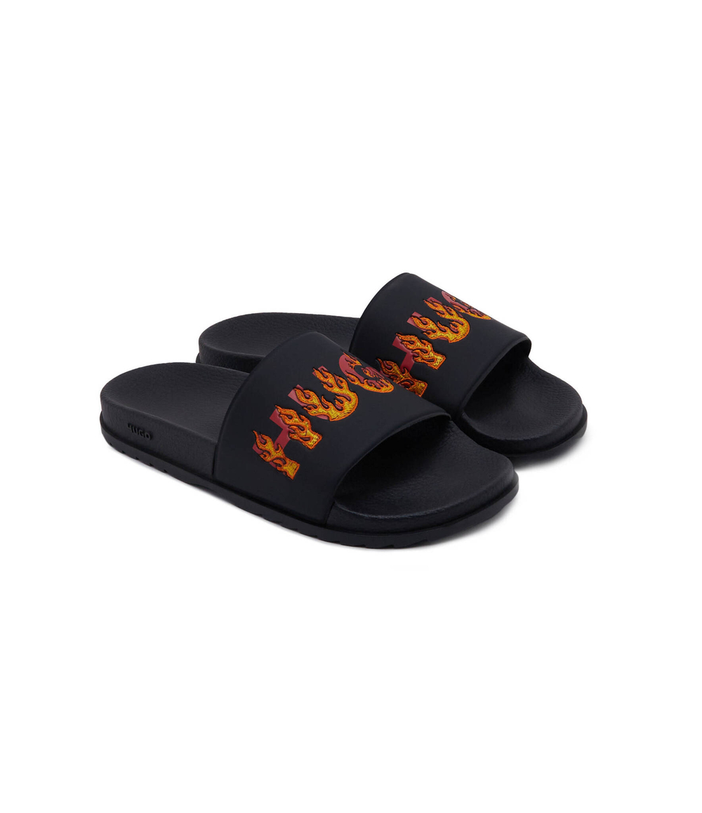 Шлепанцы Match_Slid_ftl HUGO - черный(50512801)