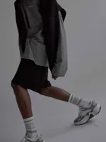 Шорты One Two Wide Shorts LOGO Black