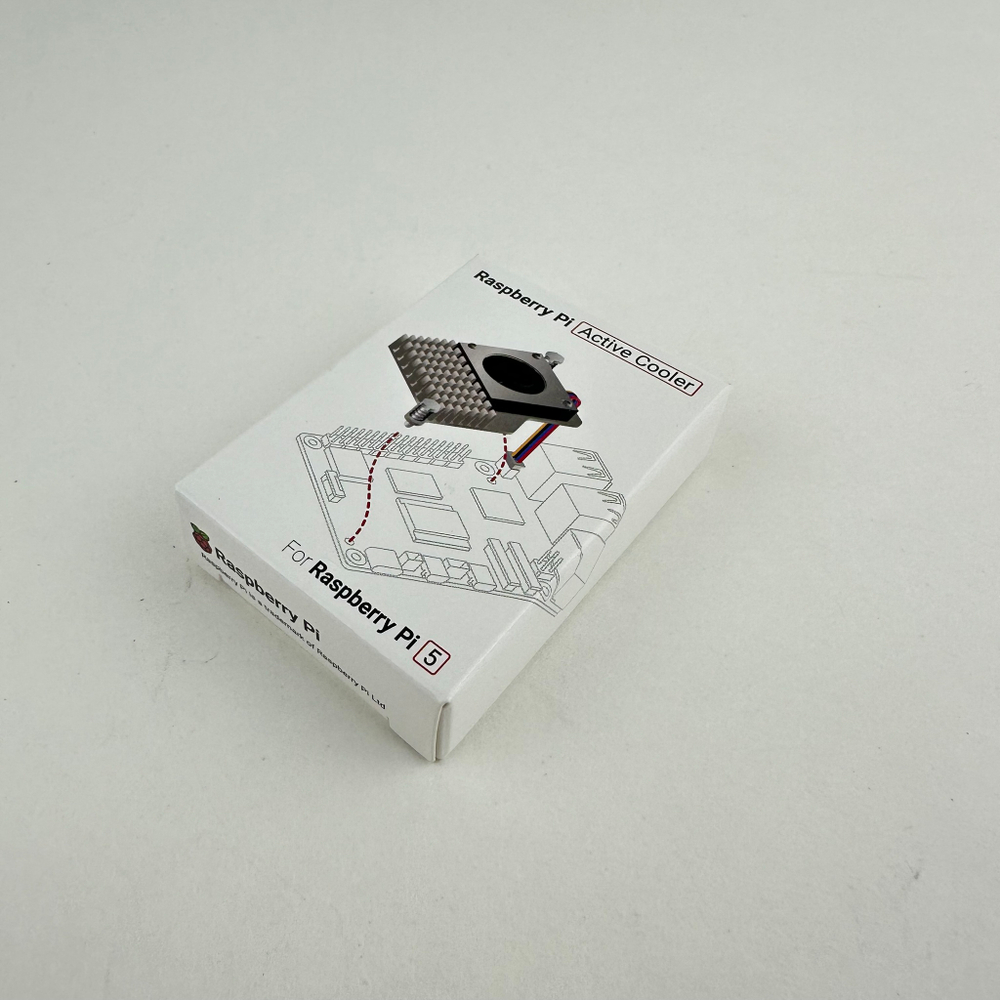 Активный кулер-радиатор охлаждения для Raspberry pi 5